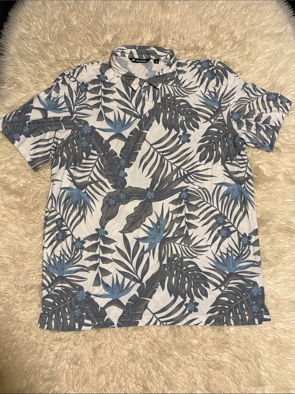 Tropical Travis Mathew Polo 🥥